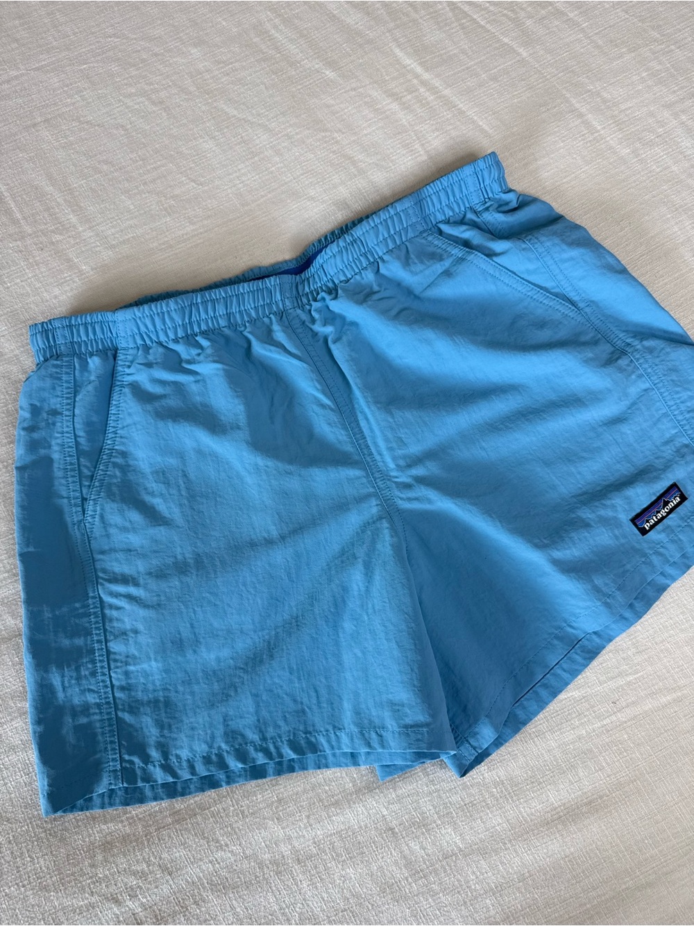Patagonia Women's Light Blue Athletic Shorts